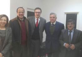 The SOLiD’s board meeting with the dean of the Faculty of Law and Political Sciences of Tunis to discuss a future agreement. 23th, January 2017