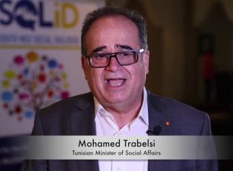 Embedded thumbnail for مقابلة مع السيد محمد الطرابلسي ، وزير الشؤون الاجتماعية ، تونس