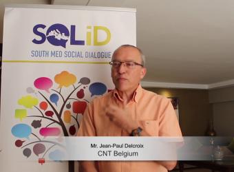 Embedded thumbnail for Interview with Mr Jean-Paul DELCROIX, General Secretary, CNT, Belgium